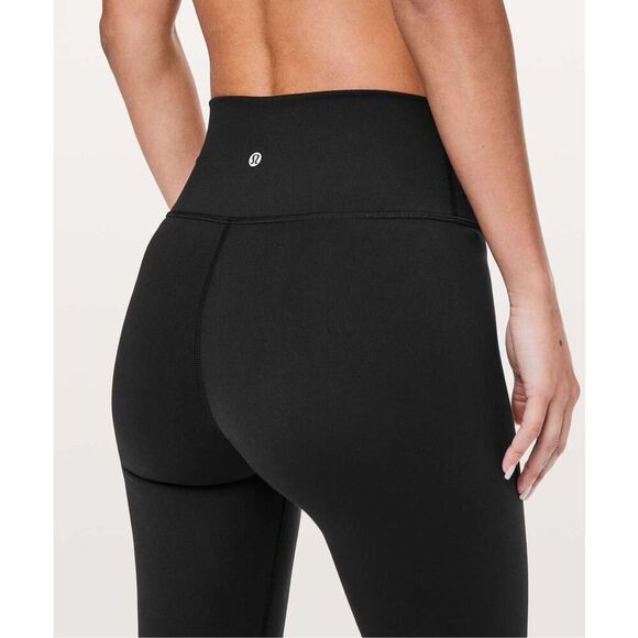 ✨Lululemon Wunder Under Hi-Rise Black Sz 6 Tight✨ - Picture 4 of 9